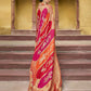 Classic Silk Multi Colour Embroidered Saree