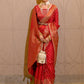 Trendy Saree Silk Red Weaving Saree