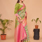 Classic Silk Green Digital Print Saree