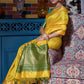 Classic Silk Yellow Woven Saree