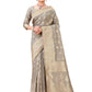 Silk Saree Silk Grey Weaving Saree