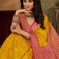 Trendy Saree Pure Dola Silk Mustard Swarovski Saree