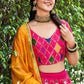 Lehenga Choli Silk Pink Embroidered Lehenga Choli