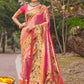 Traditional Saree Silk Magenta Weaving Saree
