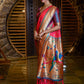 Traditional Saree Silk Rani Meenakari Saree