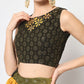 Lehenga Choli Chinon Silk Green Embroidered Lehenga Choli