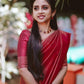 Trendy Saree Silk Maroon Jacquard Work Saree