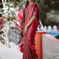 Trendy Saree Silk Maroon Jacquard Work Saree
