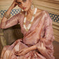 Trendy Saree Silk Pink Digital Print Saree