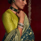 Trendy Saree Silk Blue Weaving Saree