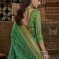 Classic Silk Green Weaving Saree