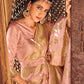 Classic Silk Viscose Peach Weaving Saree