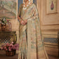 Contemporary Silk Multi Colour Digital Print Saree
