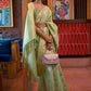 Classic Silk Green Weaving Saree