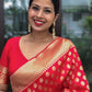 Classic Silk Red Weaving Saree