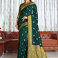 Trendy Saree Silk Green Weaving Saree