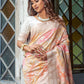Contemporary Silk Multi Colour Patch Border Saree
