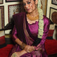Contemporary Silk Purple Woven Saree