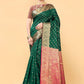 Classic Silk Green Woven Saree