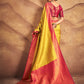 Classic Silk Yellow Weaving Saree