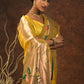 Contemporary Silk Yellow Meenakari Saree