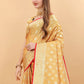 Classic Silk Yellow Weaving Saree