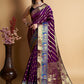 Classic Silk Purple Weaving Saree