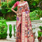 Classic Silk Pink Woven Saree