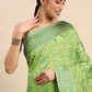 Classic Soft Cotton Green Weaving Saree