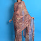 Contemporary Chiffon Multi Colour Print Saree