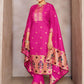 Salwar Suit Tafeta Silk Rani Jacquard Work Salwar Kameez