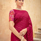 Trendy Saree Chinon Rani Sequins Saree