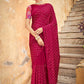 Trendy Saree Chinon Rani Sequins Saree