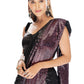 Classic Georgette Purple Sequins Saree