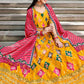 Lehenga Choli Silk Yellow Embroidered Lehenga Choli