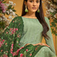 Salwar Suit Georgette Green Embroidered Salwar Kameez