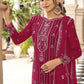 Salwar Suit Georgette Rani Embroidered Salwar Kameez