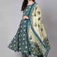 Salwar Suit Cotton Blue Print Salwar Kameez