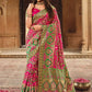 Trendy Saree Silk Pink Weaving Saree