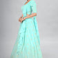 Lehenga Choli Georgette Turquoise Sequins Lehenga Choli