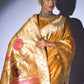 Classic Tussar Silk Yellow Woven Saree