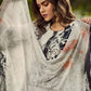 Salwar Suit Muslin Viscose Black White Digital Print Salwar Kameez