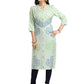 Casual Kurti Viscose Green Print Kurtis