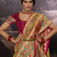 Contemporary Viscose Green Weaving Saree