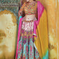 A Line Lehenga Viscose Multi Colour Digital Print Lehenga Choli