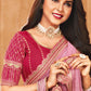 Classic Cotton Viscose Pink Patch Border Saree