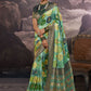 Trendy Saree Viscose Multi Colour Weaving Saree