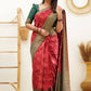 Classic Banarasi Silk Red Weaving Saree