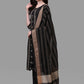 Salwar Suit Cotton Black Weaving Salwar Kameez