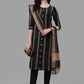 Salwar Suit Cotton Black Weaving Salwar Kameez